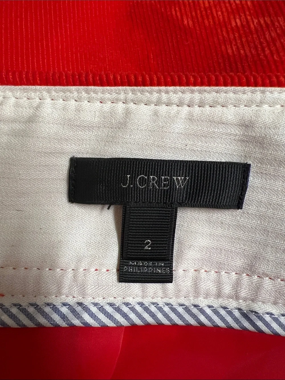 J. Crew crew corduroy